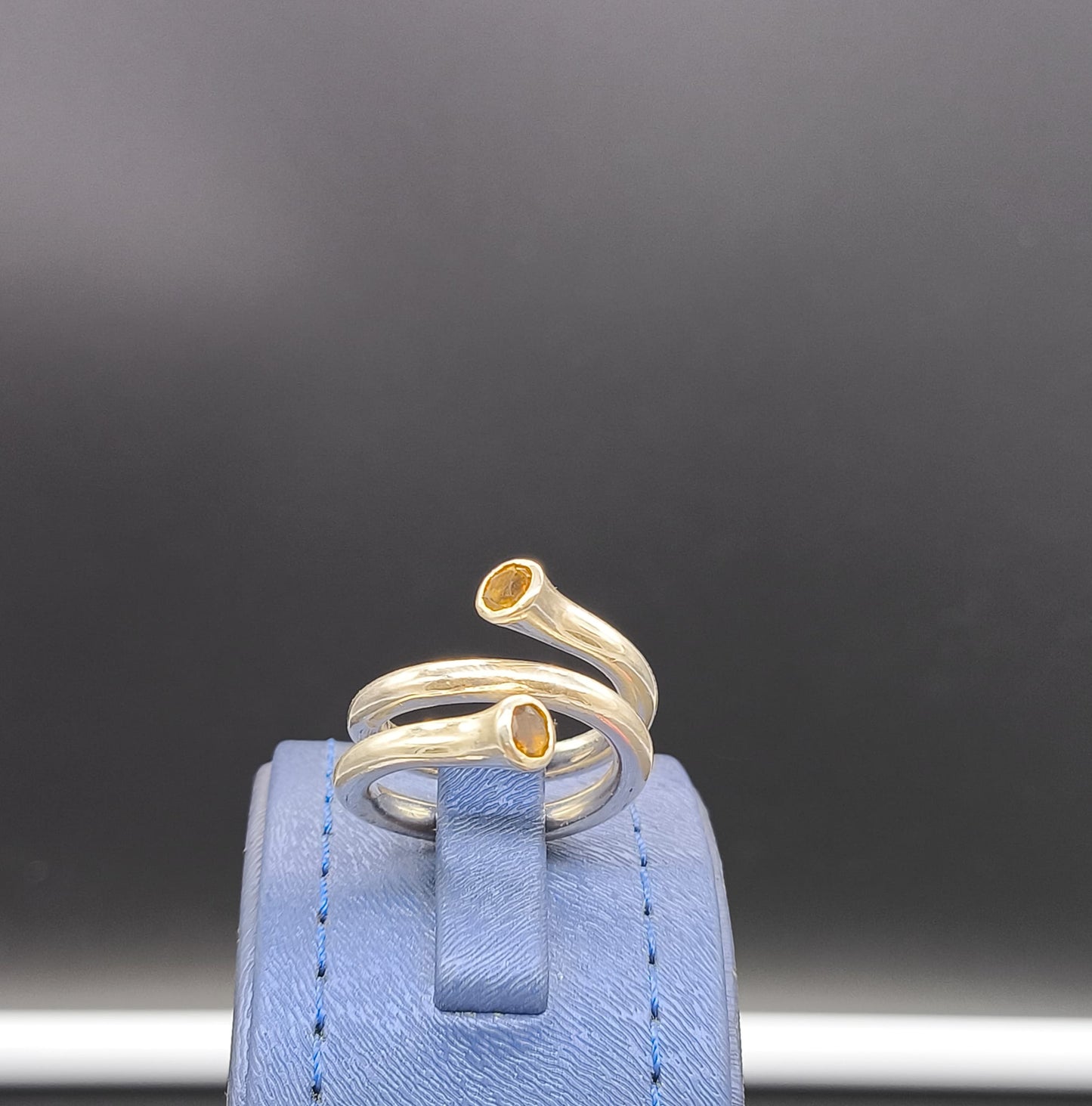 Turmalin Taşlı Gümüş Yüzük