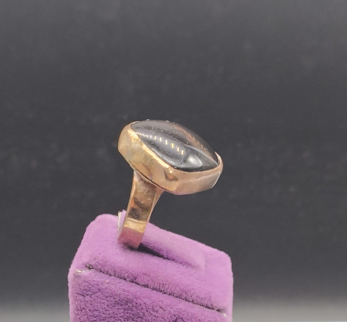 Dumanlı Quartz Taşlı Bakır Yüzük