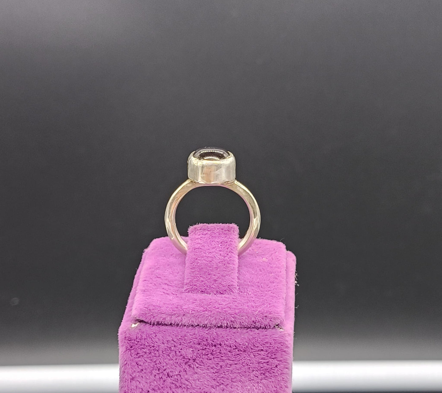 Ametist Taşlı Gümüş Yüzük